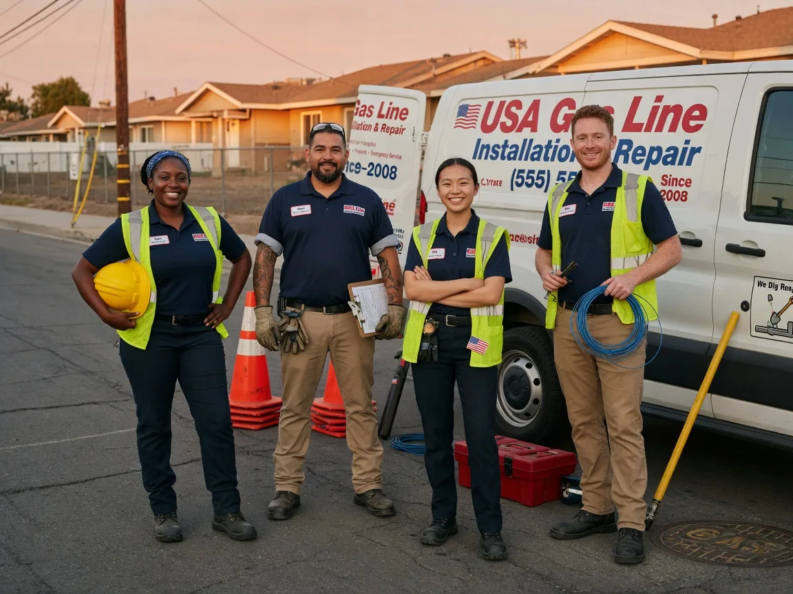 Gas Line Installation company in Cunningham, KS